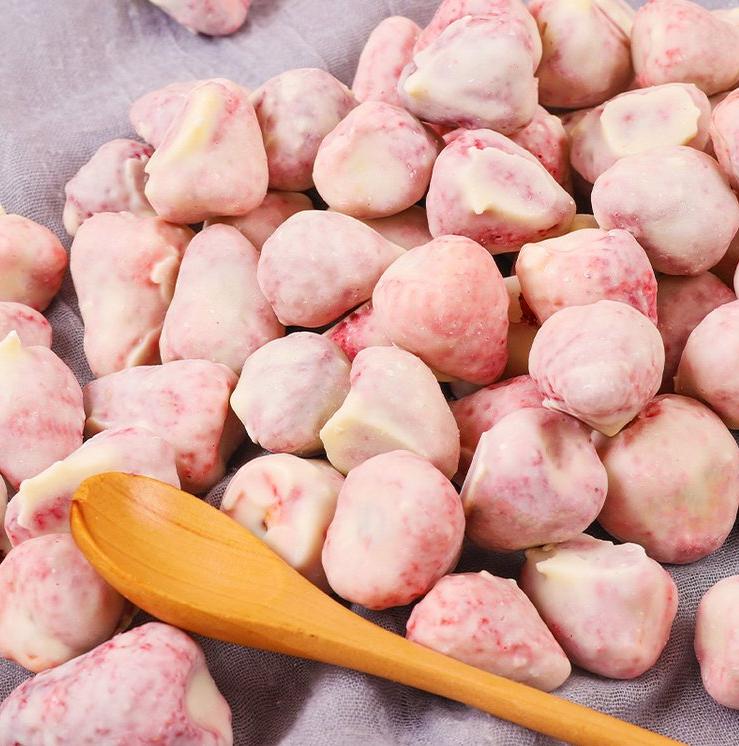 Freeze Dried Strawberry whole with coating