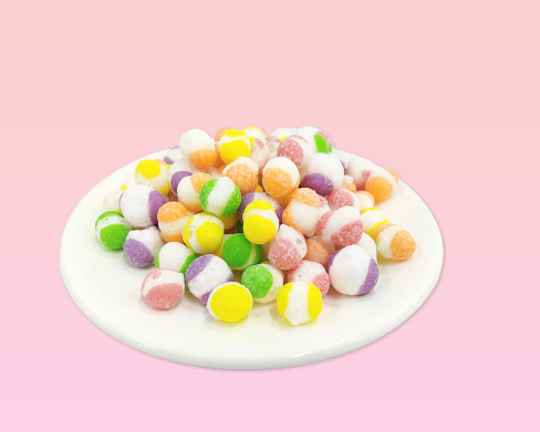 Freeze dried Rainbow candy small with sour
