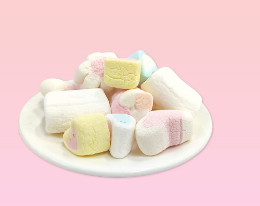 Freeze-Dried Marshmallows heart style