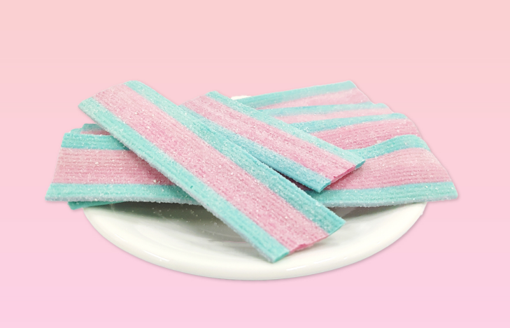 Freeze dried sour candys